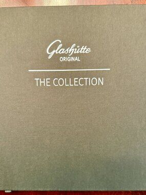 Glashütte Original Watch Catalog “The Collection 2025” Hardbound